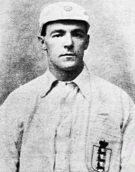 Portrait of Chelsea centre-forward George Hilsdon